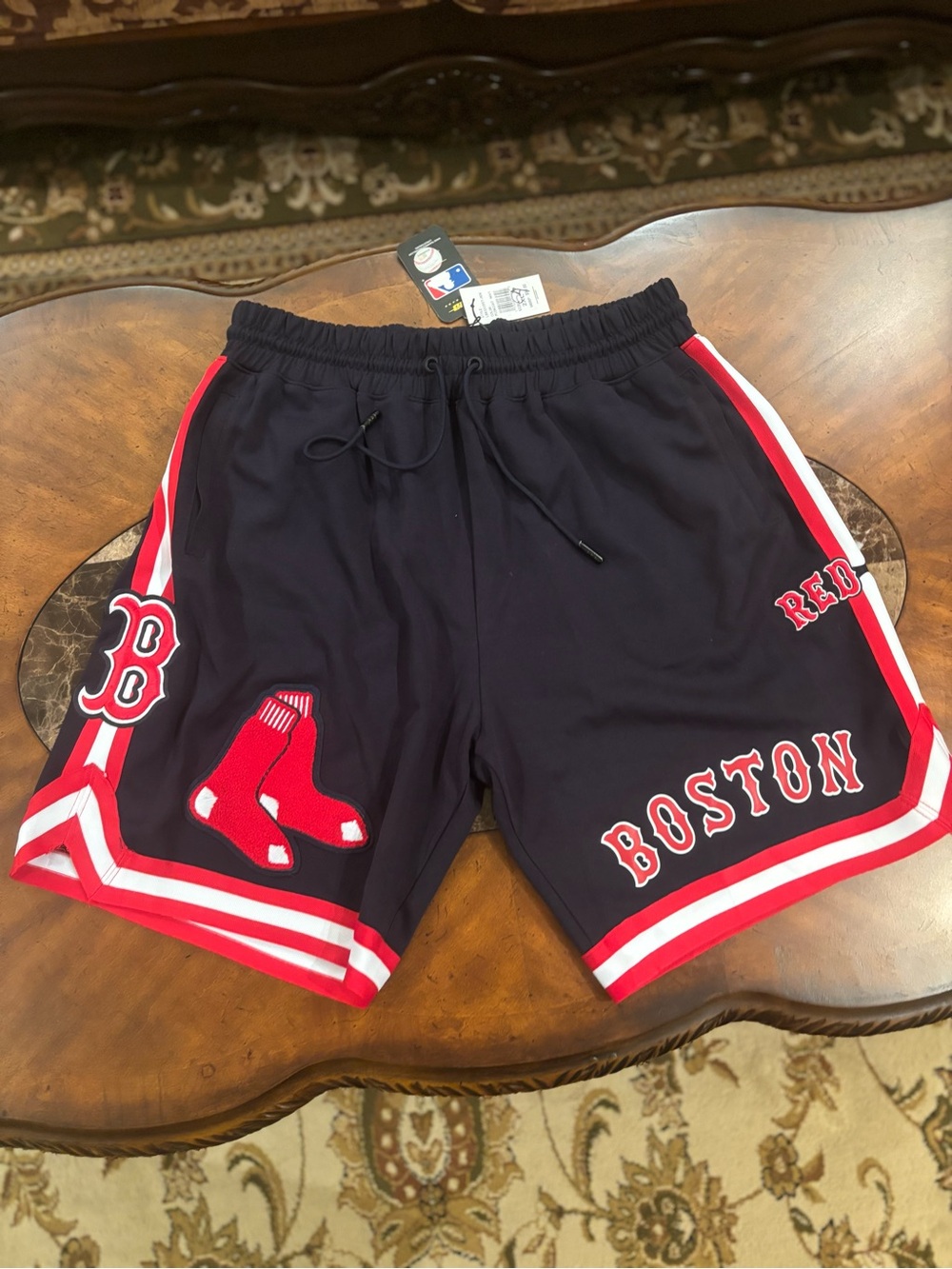 Boston Red Sox Men’s Black & Red Pro Standard Shorts Size 2XL